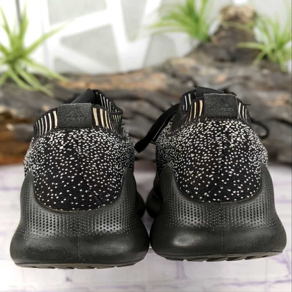 Adidas Mens Purebounce+ Core Black/White/Carbon Running Shoes Sneakers - Picture 5 of 9